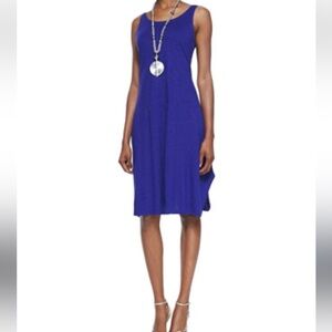 Eileen fisher organic cotton mini summer dress size small p